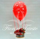 Mongolfiera fiorita laurea