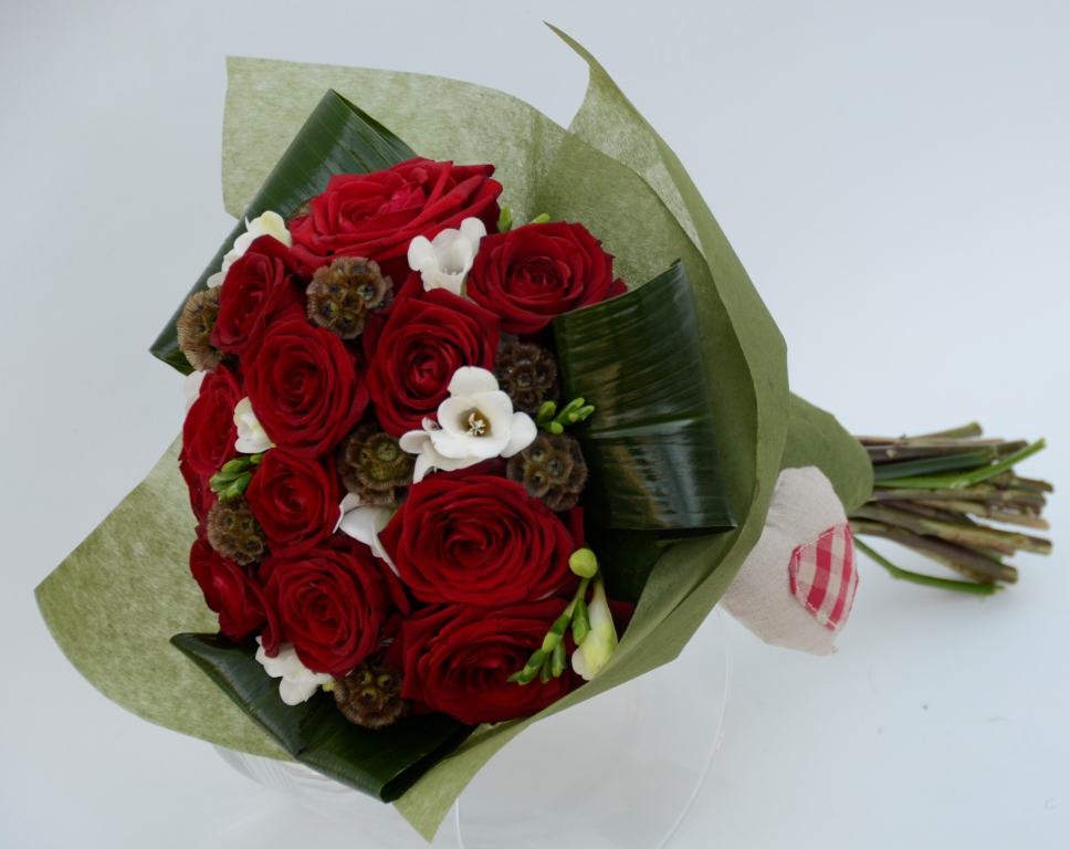 Bouquet red passion.