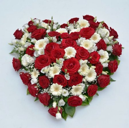 Foto Red Roses Heart