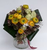 Bouquet con ranuncoli.
