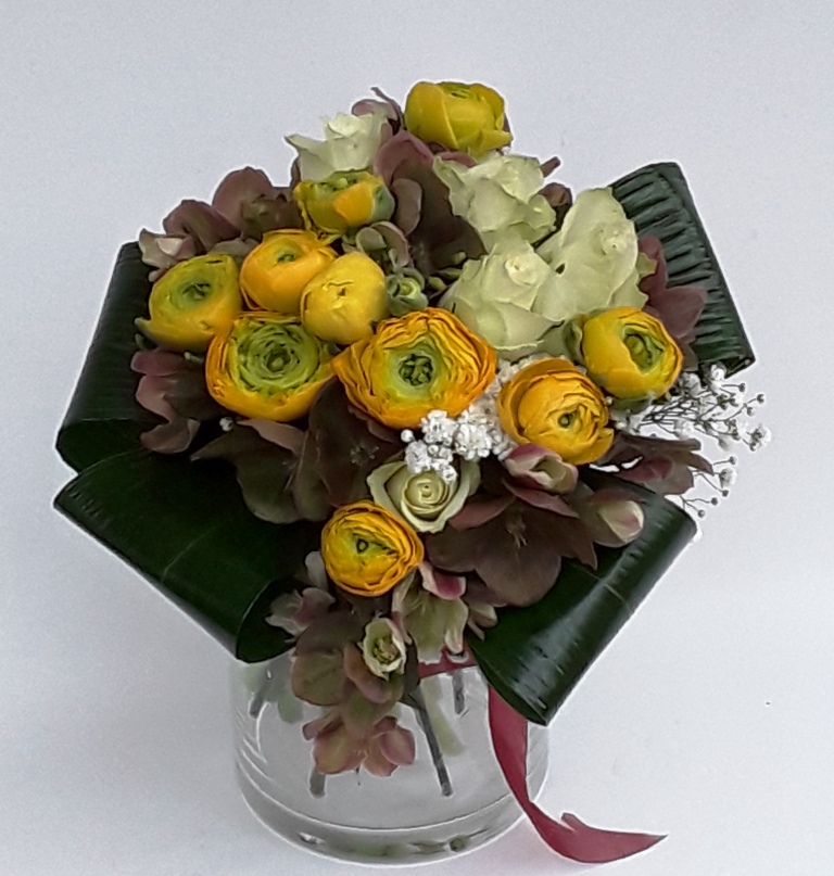Bouquet con ranuncoli.