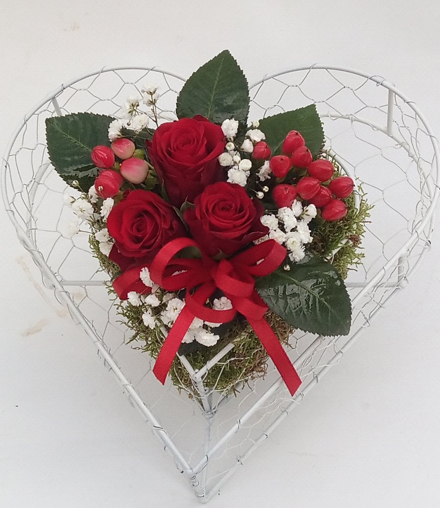 Cuore con cornice.